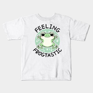 Feeling Frogtastic Kids T-Shirt